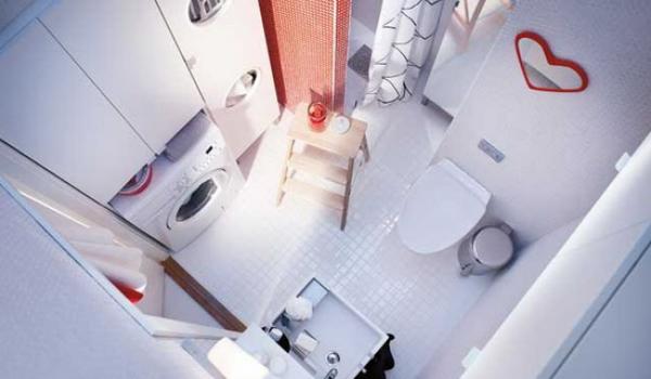 Жижиг угаалгын өрөөг ухаалгаар тохижуулах 5 арга 